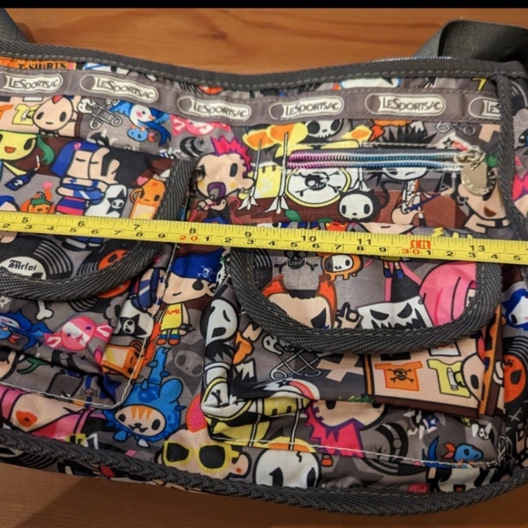 TokiDoki Lesportsac bag (approx. 14" x 9") - Picture 4 of 6